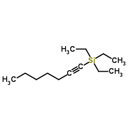 1-Triethylsilyl-1-heptyne结构式