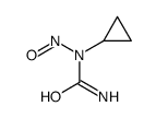 1-cyclopropyl-1-nitrosourea Structure