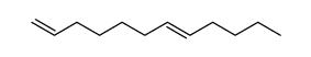 (E)-1,7-dodecadiene Structure
