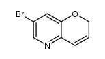 7-bromo-2H-pyrano[3,2-b]pyridine结构式