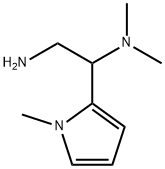 n~1~,n~1~-dimethyl-1-(1-methyl-1h-pyrrol-2-yl)ethane-1,2-diamine structure