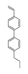 4-ethenyl-4'-propyl-1,1'-biphenyl Structure