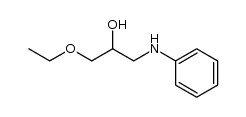 1-(N-phenylamino)-3-ethoxy-2-propanol Structure