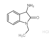 3-amino-1-ethyl-1,3-dihydro-2H-indol-2-one(SALTDATA: HCl)结构式