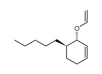 (6-Pentyl-2-cyclohexen-1-yl)vinylether结构式