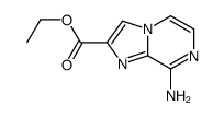 Imidazo[1,2-a]pyrazine-2-carboxylic acid, 8-amino-, ethyl ester (9CI) Structure
