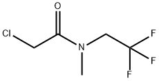 2-氯-N-甲基-N-(2,2,2-三氟乙基)乙酰胺结构式