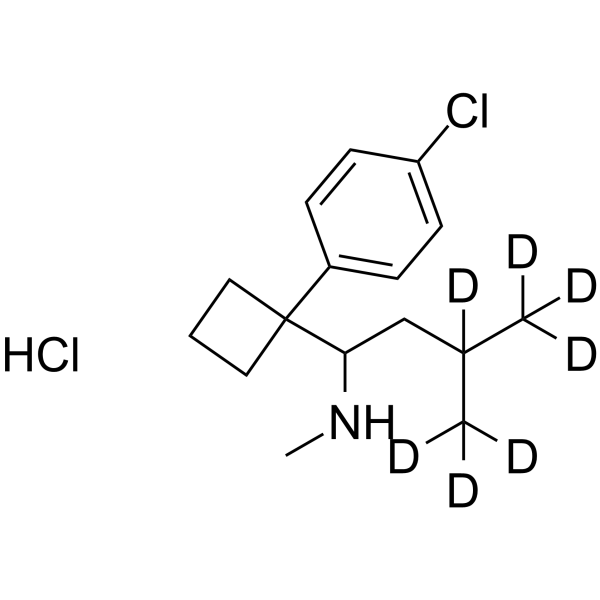 DesMethyl SibutraMine-d7 Hydrochloride Structure