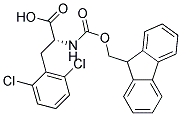 Fmoc-2,6-Dichloro-D-Phenylalanine Structure