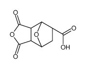 4,7-Epoxyisobenzofuran-5-carboxylic acid, octahydro-1,3-dioxo-, (3a-al pha,4-beta,5-alpha,7-beta,7a-alpha)- structure