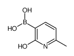 (6-methyl-2-oxo-1H-pyridin-3-yl)boronic acid structure