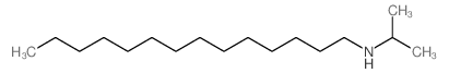 N-异丙基十四烷-1-胺结构式