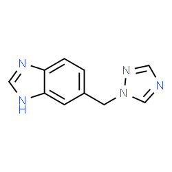 1H-Benzimidazole,5-(1H-1,2,4-triazol-1-ylmethyl)-(9CI)结构式