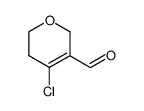 4-Chloro-5,6-dihydro-2H-pyran-3-carboxaldehyde结构式