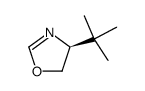 (S)-4-(tert-butyl)-4,5-dihydrooxazole结构式