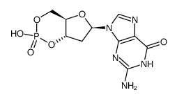 2'-deoxy cyclic GMP structure