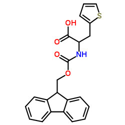 FMOC-3-(2-THIENYL)-DL-ALANINE结构式