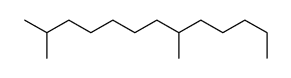 2,8-dimethyltridecane结构式