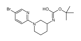 (5'-BroMo-3,4,5,6-tetrahydro-2H-[1,2']bipyridinyl-3-yl)-carbaMic acid tert-butyl ester Structure