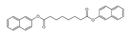 dinaphthalen-2-yl octanedioate Structure