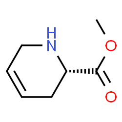 2-Pyridinecarboxylicacid,1,2,3,6-tetrahydro-,methylester,(S)-(9CI) structure