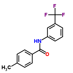 4-Methyl-N-[3-(trifluoromethyl)phenyl]benzamide Structure