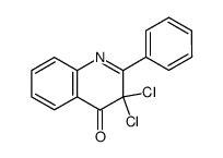 4(3H)-Quinolinone,3,3-dichloro-2-phenyl- structure