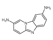 Pyrido[1,2-a]benzimidazole-2,8-diamine (9CI) Structure