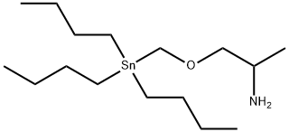 1-(((三丁基锡烷基)甲氧基)丙烷-2-胺结构式