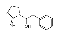 1-(2-imino-1,3-thiazolidin-3-yl)-2-phenylethanol Structure