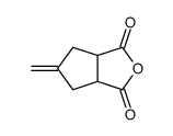 4-Methylene-1,2-cyclopentane-dicarboxylic acid anhydride Structure