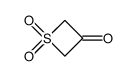 1,1-dioxo-1λ6-thietan-3-one结构式