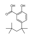 5-tert-octylsalicylicacid Structure