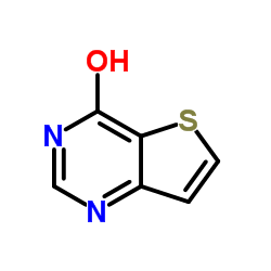 4-羟基噻吩并[3,2-d]嘧啶结构式