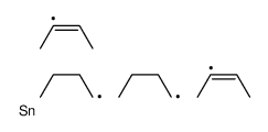 bis(but-2-en-2-yl)-dibutylstannane Structure