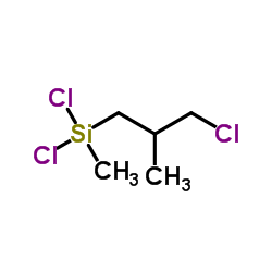 Dichloro(3-chloro-2-methylpropyl)methylsilane structure