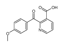 2-(4-methoxybenzoyl)pyridine-3-carboxylic acid Structure