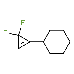 Cyclohexane, (3,3-difluoro-1-cyclopropen-1-yl)- (9CI) Structure