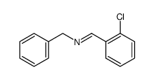 N-(2-chlorobenzylidene)-1-phenylmethanamine Structure