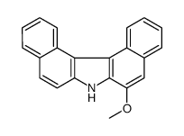 6-Methoxydibenzo(c,g)carbazole结构式
