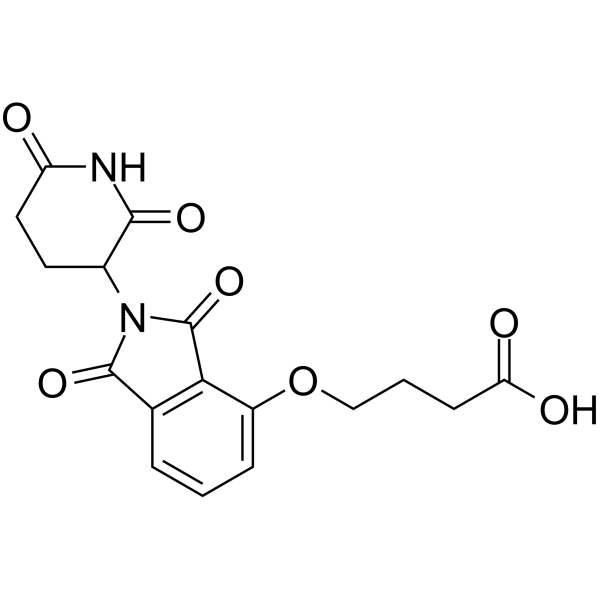 Thalidomide-O-C3-acid Structure