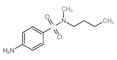 4-Amino-N-butyl-N-methylbenzenesulfonamide structure