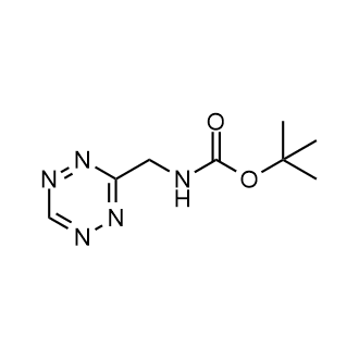 tert-Butyl((1,2,4,5-tetrazin-3-yl)methyl)carbamate Structure