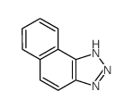 1H-Naphtho[1,2-d]triazole结构式
