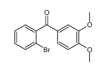 2-BROMO-3',4'-DIMETHOXYBENZOPHENONE structure
