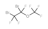 1,2-二溴三氟乙基三氟甲醚结构式