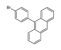 9-(4-bromophenyl)anthracene Structure