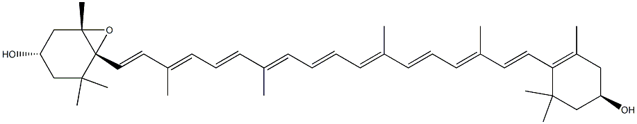 (3S,3'R,5S,6R)-5,6-Epoxy-5,6-dihydro-β,β-carotene-3,3'-diol picture