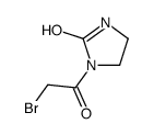 2-Imidazolidinone, 1-(bromoacetyl)- (8CI,9CI) structure