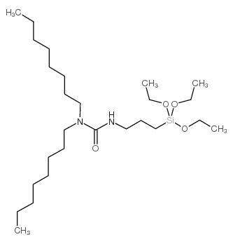 N,N-DIOCTYL-N'-TRIETHOXYSILYLPROPYLUREA structure